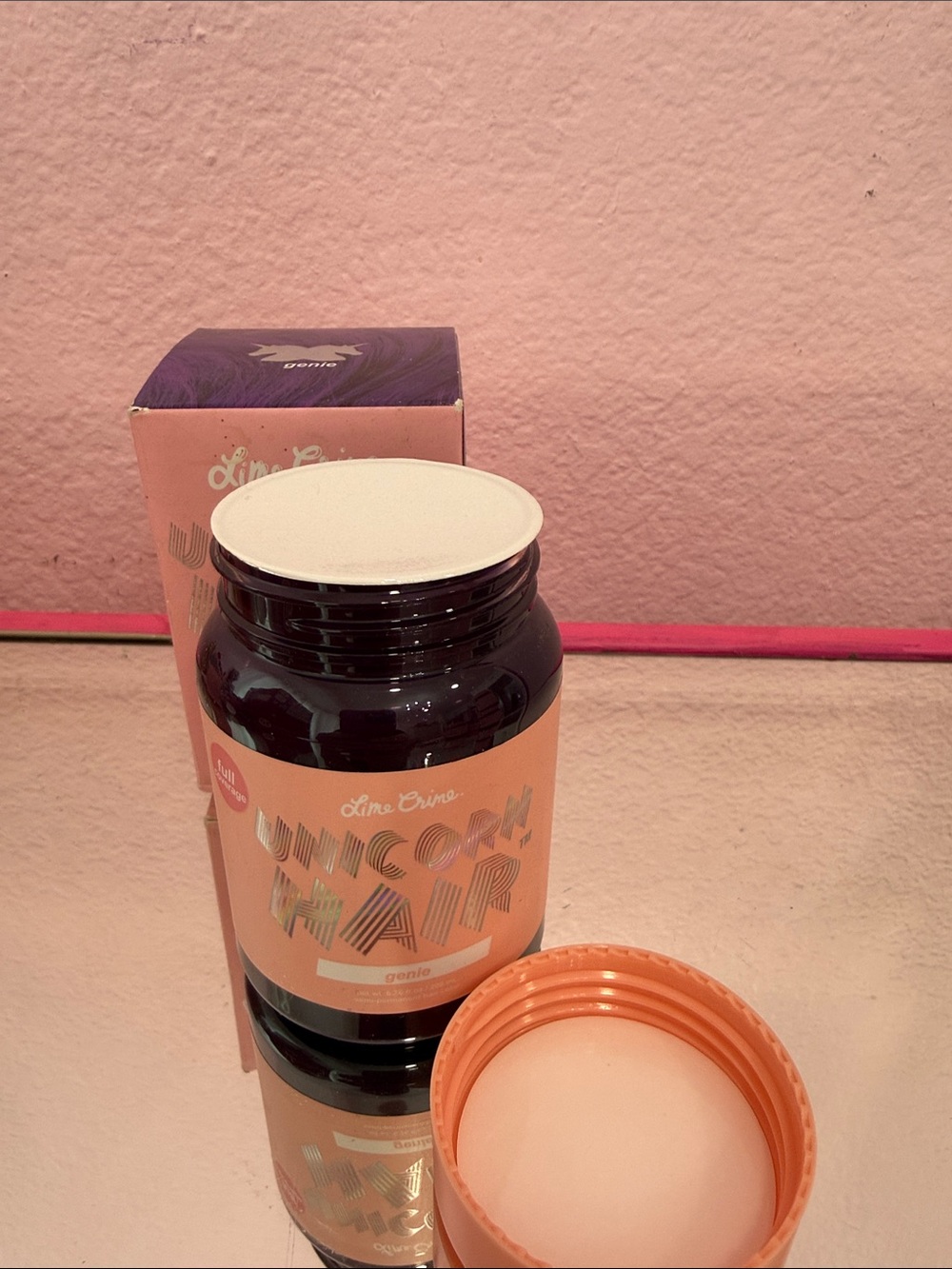 Lime Crime Unicorn Hair Color — Full coverage Shade Genie